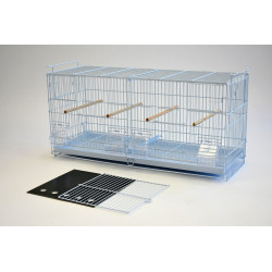 (BR04) 30" Stacked Finch Canary Breeding Cage (set of of 4 cages)