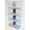 (BR04) 30" Stacked Finch Canary Breeding Cage (set of of 4 cages)