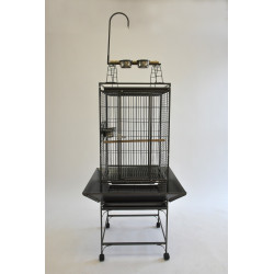 (PL01) 20" Play Top Parrot Cage