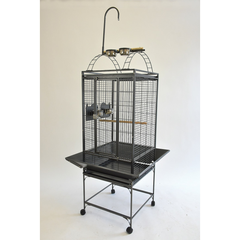 (PL01) 20" Play Top Parrot Cage