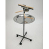 (ST08) Parrot Stand Play Pen with Wooden Steps