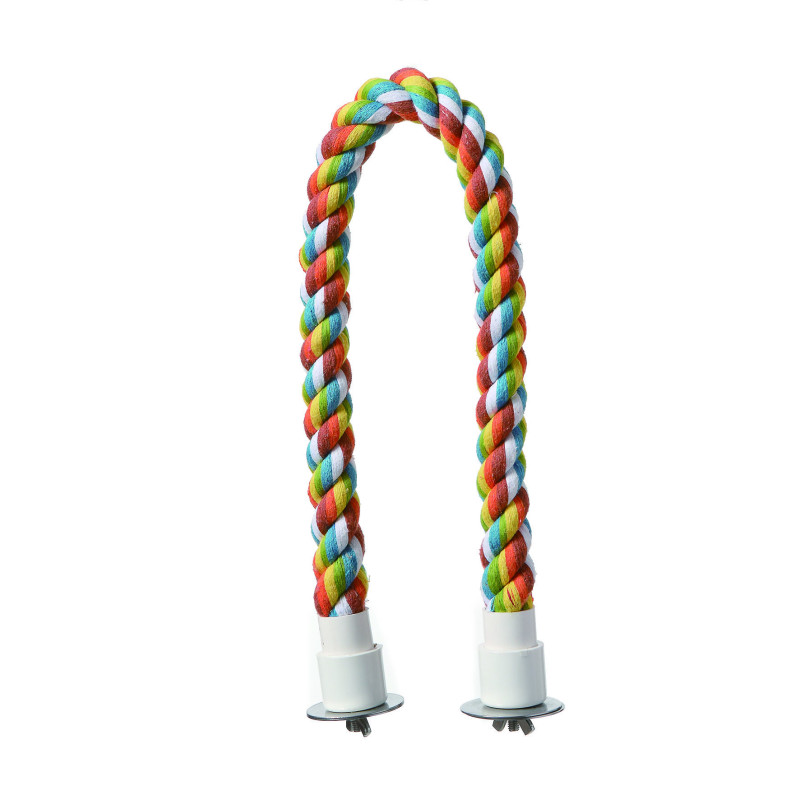 (A832-5) Cotton Rope Bird Perch Medium
