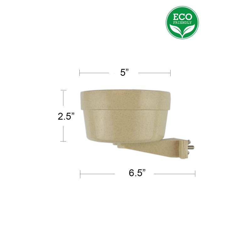(A236) Easy-lock Bird Feeding Bowl Large