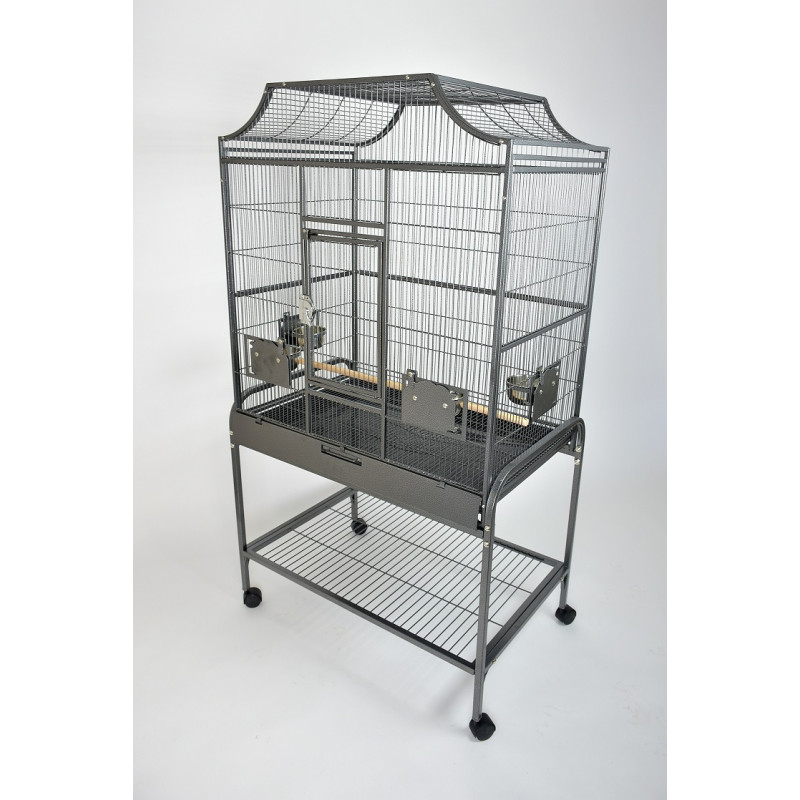 (FL05) 32" Victorian Top Parrot Bird Flight Cage