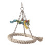 (A844-2) Medium Sisal Ring Swing for Parrot Bird