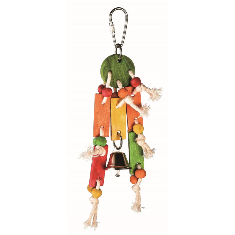 (A403) Small Coin Toss Bird Toy with Bell