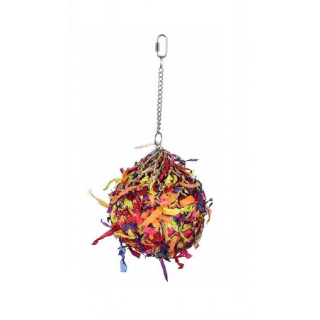 Super Shredding Ball Parrot Toy | Glitter Pet Supplies