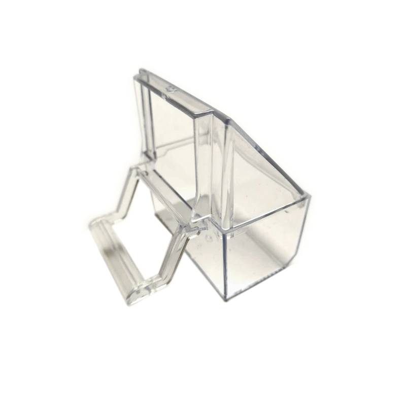 (C2A) Small Clear Plastic Bird Feeder
