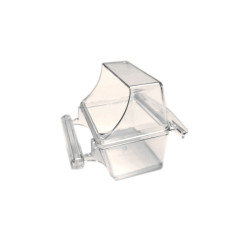 (C6A) 3.25" Wide Clear...