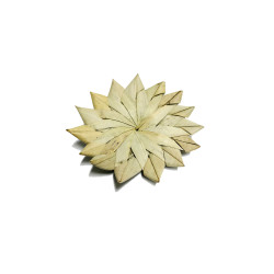 (PLF10) Palm Leaf Flower 7cm