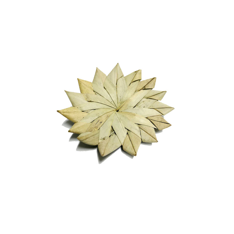 (PLF10) Palm Leaf Flower 7cm