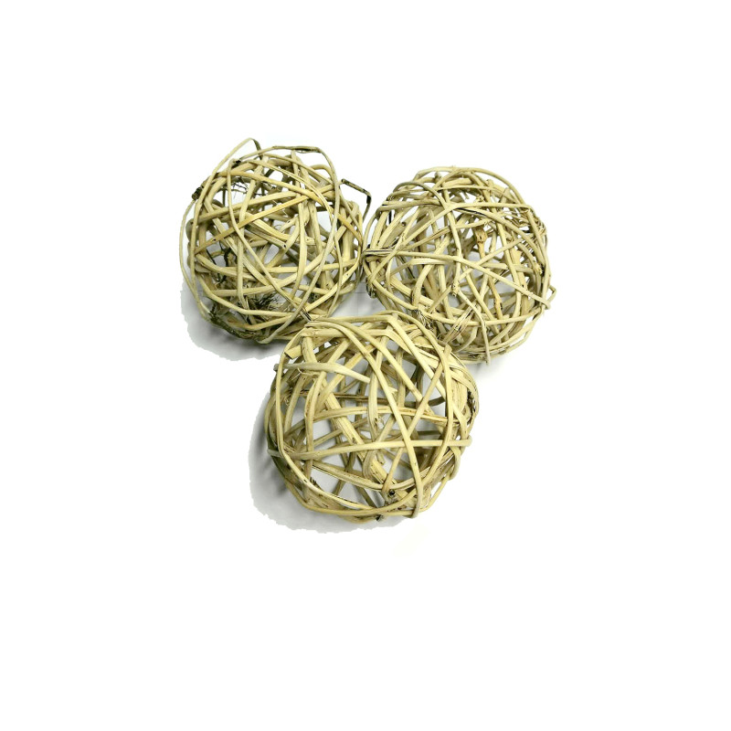 (LNVB3) Large Natural Vine Ball (3pc)