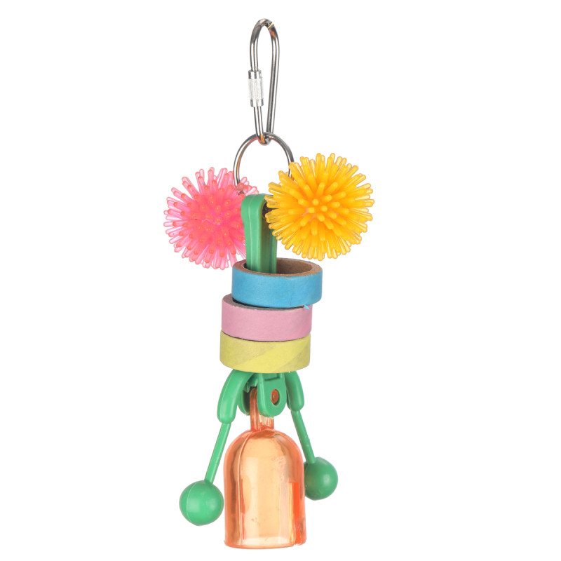 (A1345) Click Clack Bird Toy