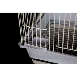 (3013) Victorian Top Small Bird Cage with Inside Feeders