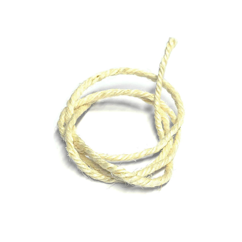 (T03) Natural Sisal Rope 1 Meter (10pcs)