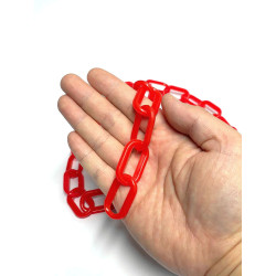 (T08) Plastic Chain 1 Meter (10 pcs)