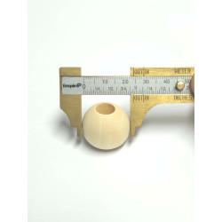 (T14) Wooden Beads with Hole (10 pcs)