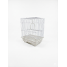 (1209-6) 12x9" Square Top Bird Cage