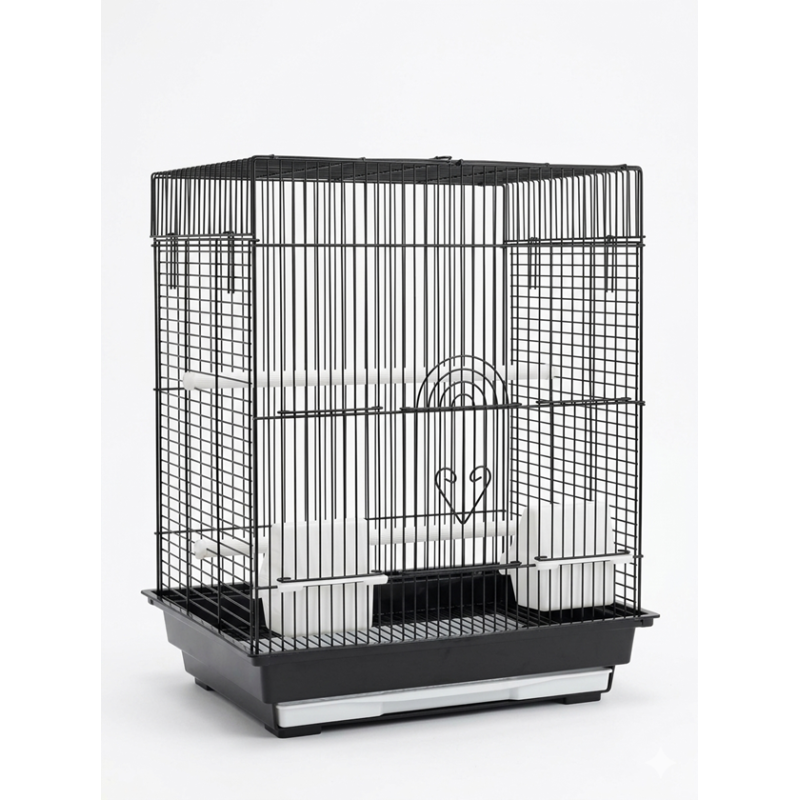 (1612-1) 16x12" Flat Top Small Bird Cage