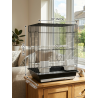 (1612-1) 16x12" Flat Top Small Bird Cage