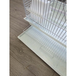 (1814-5) 18x14" Double House Roof Top Small Bird Cage