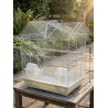 (1814-5) 18x14" Double House Roof Top Small Bird Cage