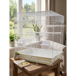 (2016-1) 20x16" Flat Top Medium Bird Cage