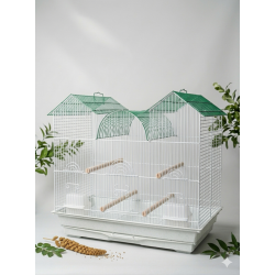 (2614-2) 26x14" House Roof Bird Cage