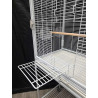 (CE2416) 24X16" Open Top Parrot Cage with Rolling Stand