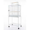 (CE2416) 24X16" Open Top Parrot Cage with Rolling Stand